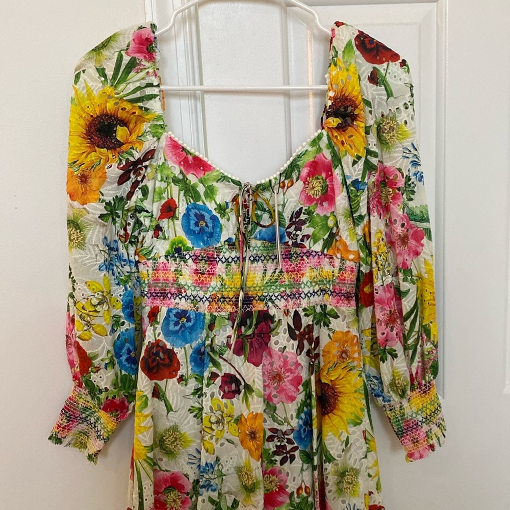 Alice and Olivia Sunday stroll dress NWT
